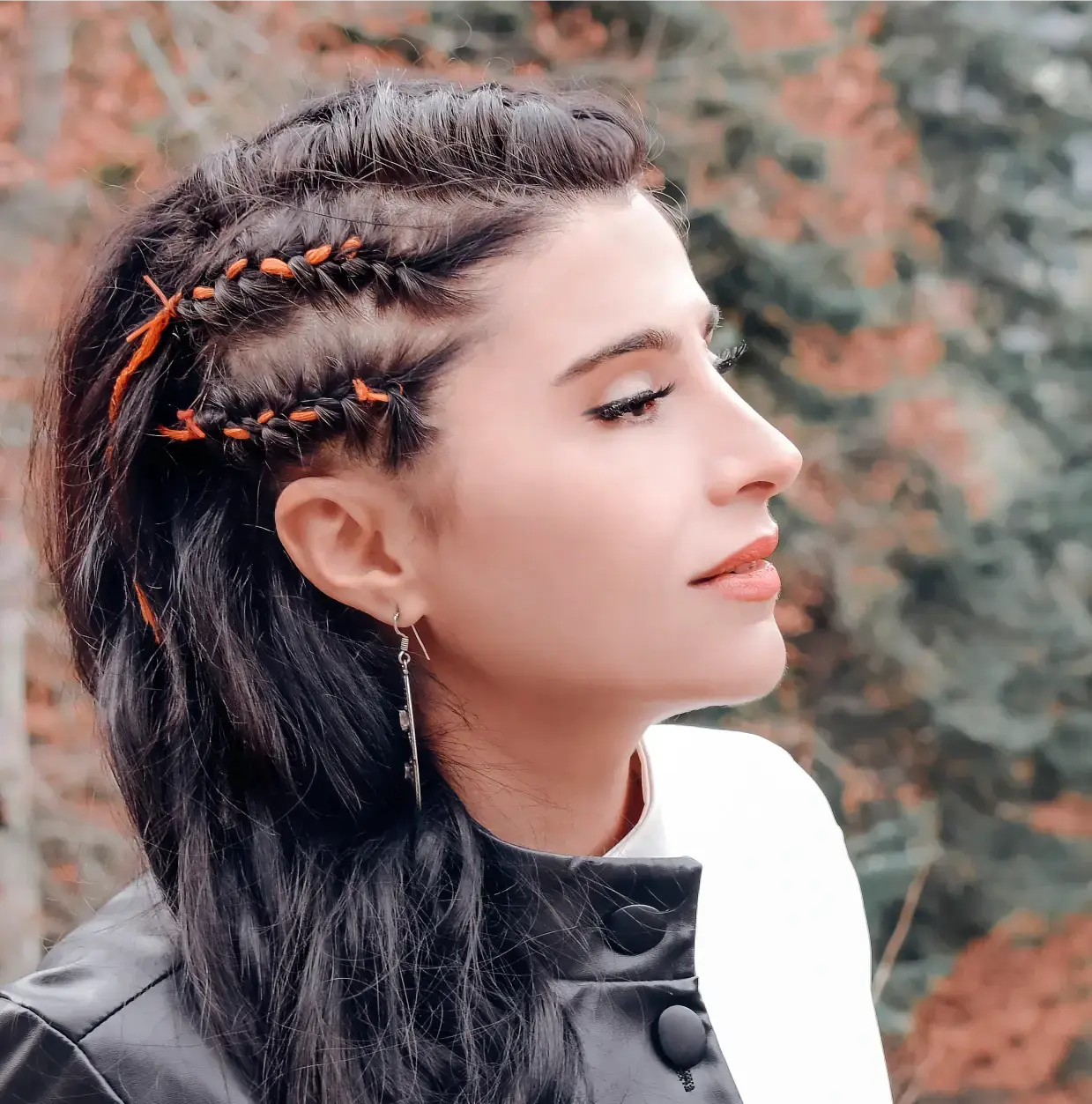 Rojda artistic portrait in studio